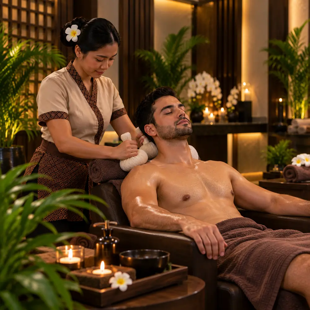Thai massage with herbal compress in Al Khuwair, Muscat