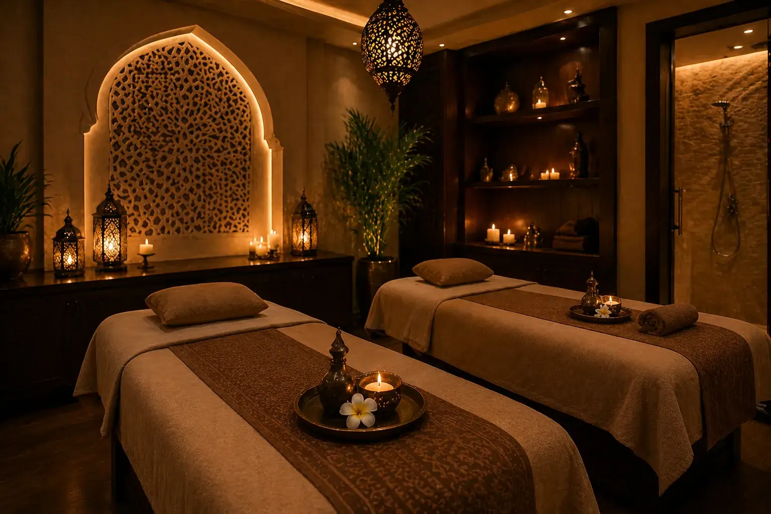 Luxury spa room in Muscat