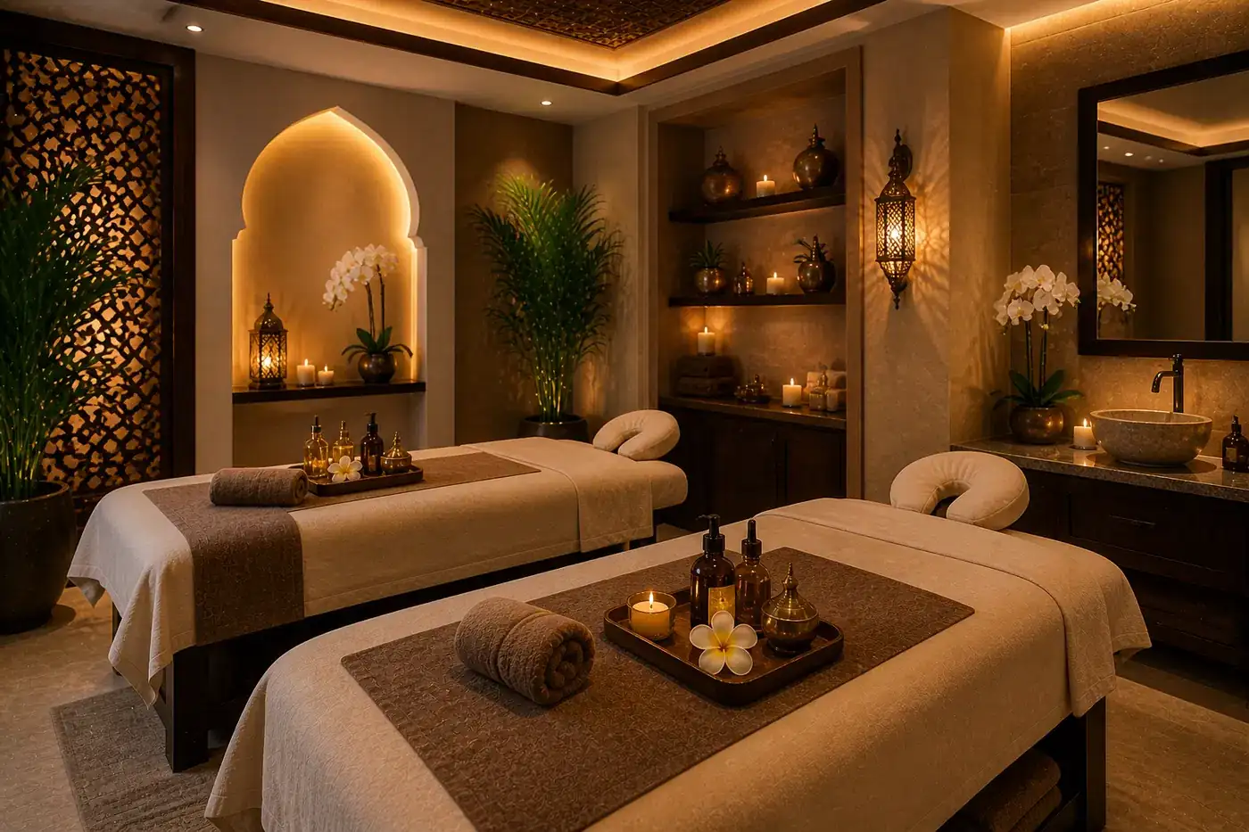 Private spa suite